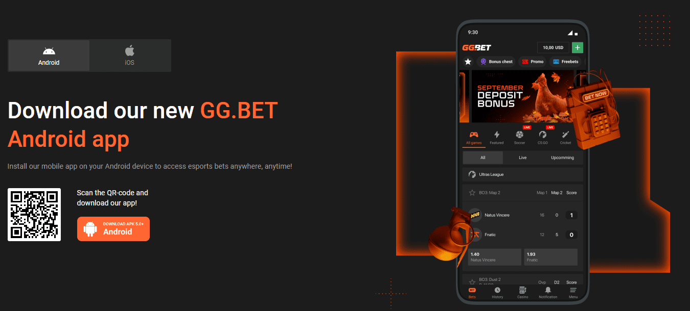 GGBet App for Android