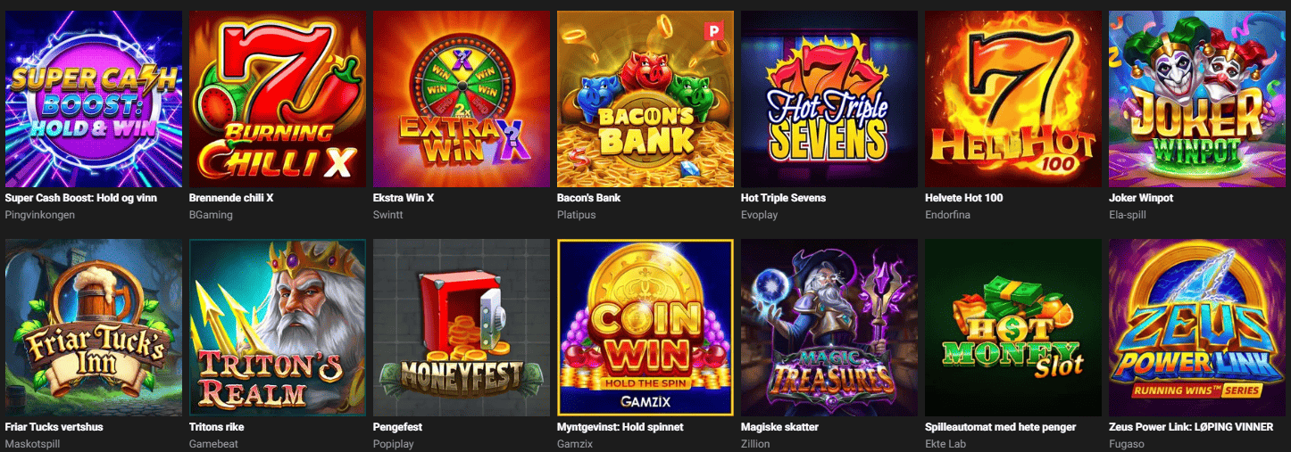 GGBet spilleautomater