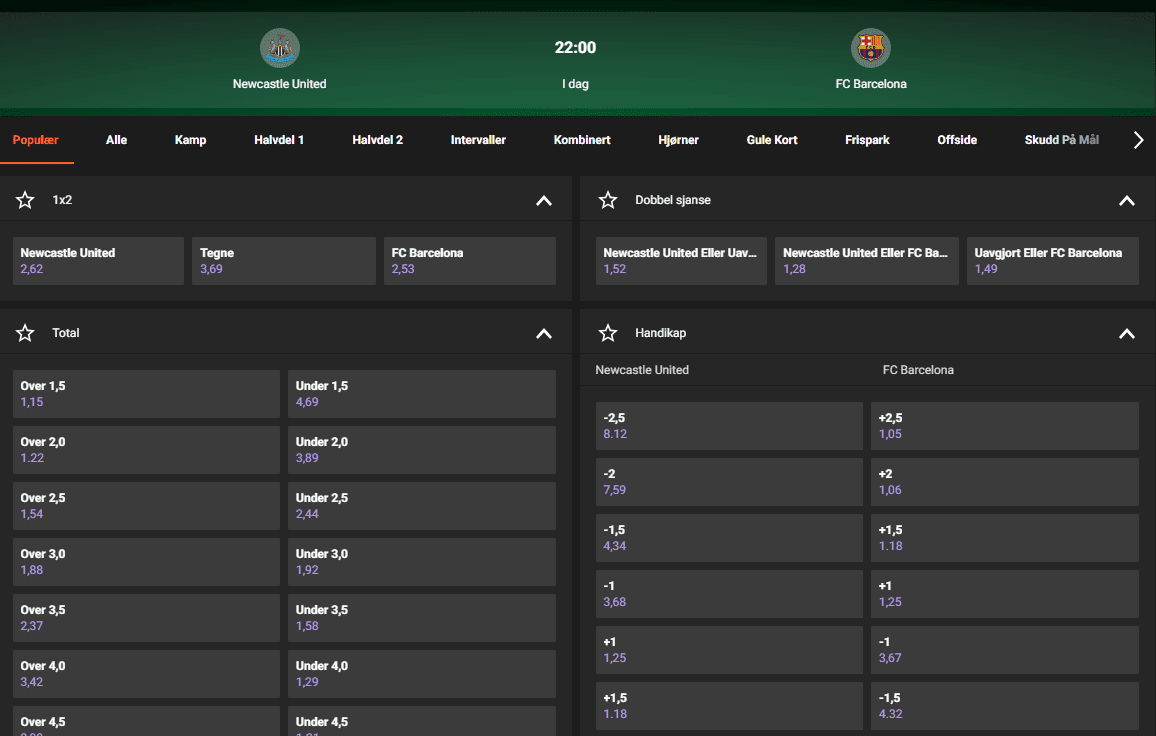 GGBet sport- og eSports-veddemål